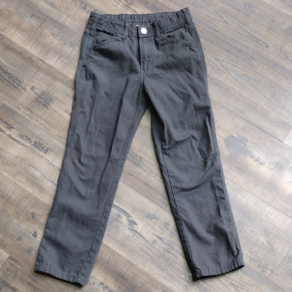 H&M Gray Straight-Leg Jeans